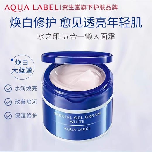 日本 Shiseido资生堂 水之印五合一面霜 90g 商品图3