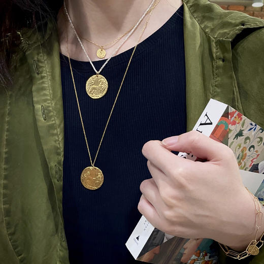 北京仓｜Alighieri-经典Lion Club-Twilight 狮子 项链（银链）［英国设计师］ 商品图3