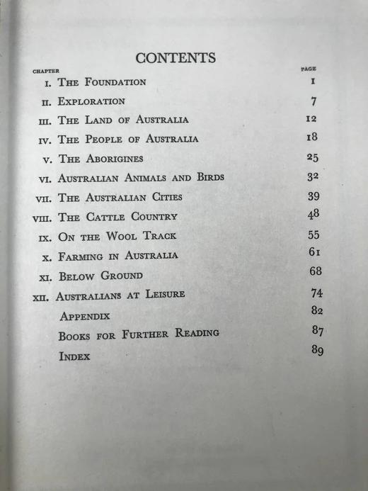澳大利亚风物志 4幅彩色12幅黑白插图 精装32开 商品图6
