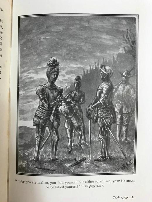 1914年 格雷斯朝圣史 15幅插图 漆布精装32开 商品图13
