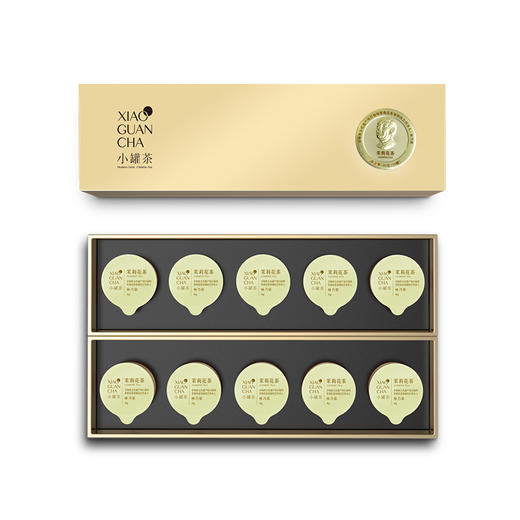 G|小罐茶 金罐10罐装 茉莉花茶 40g 商品图0