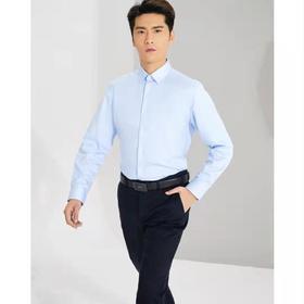 南4雅戈尔商务条纹保暖衬衫