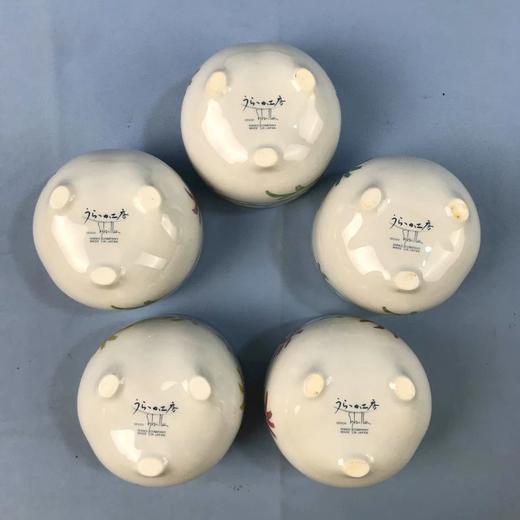 日本Nikko五色茶碗 5枚装 原盒保留 实物见视频 商品图2