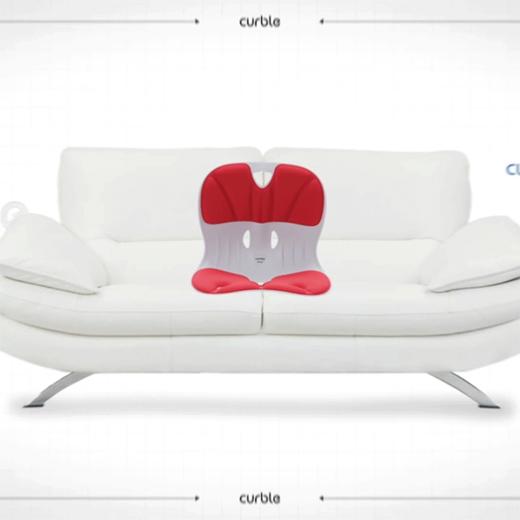 Wider系列 | 韩国原装进口curble wider办公护腰坐垫 保护脊椎 久坐不累 透气防驼背 （多色可选） 商品图2