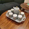 茶具套装家用客厅简约陶瓷干泡茶盘办公室轻奢礼 商品缩略图1