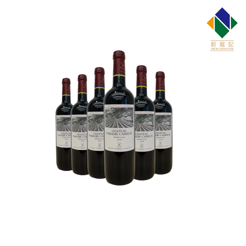 【6支装】拉菲（LAFITE）凯撒天堂古堡珍酿源自于拉菲罗斯柴尔德波尔多红葡萄酒750ml*6