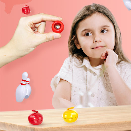 宝宝拍冰壶桌游1+2喜迎冬奥儿童桌游冰壶玩具桌游组合 商品图3