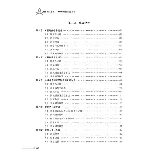 材料测试宝典——23项常见测试全解析/科学指南针/浙江大学出版社 商品图2