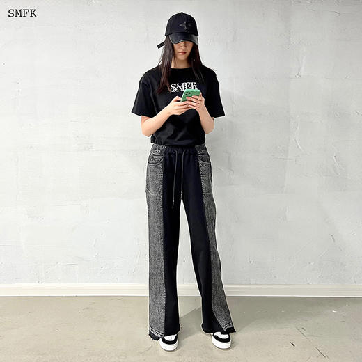 预售|SMFK Branding Tee 午夜黑 CT001B+.潮快闪[福利品] 商品图1