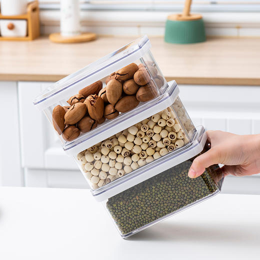 【自营】留存道密封罐食品级五谷杂粮储存罐大容量透明防潮零食干果收纳盒储物罐 商品图1