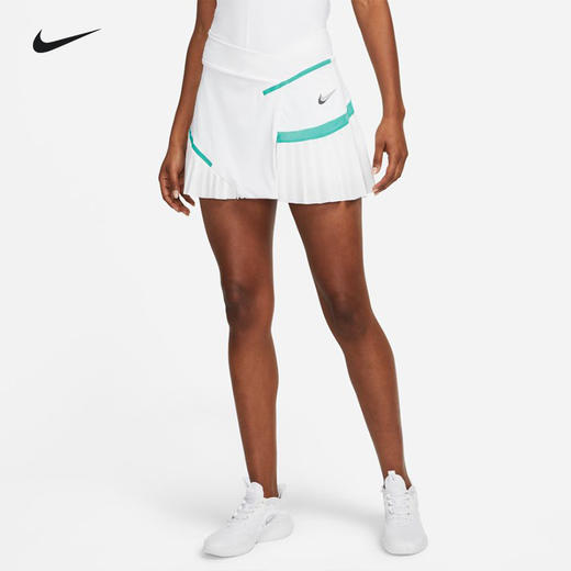 Nike 2022新款澳网 紧身不规则运动上衣背心/快干透气网球短裙 商品图6