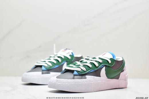 耐克SACAI x Nike Blazer Low重叠设计前卫开拓者低帮百搭板鞋DM7901男女鞋 商品图3