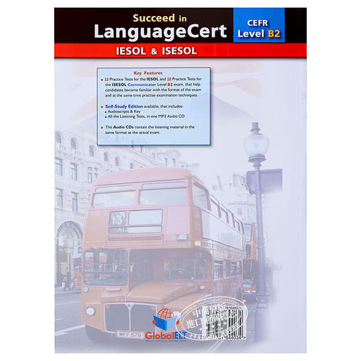 朗思国际通用英语测试 Succeed in LanguageCert CEFR B2 Practice Tests GLOBAL ELT国际语言认证考试自学套装B2 商品图1