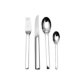 ZW-W601 Minimale Polished 西餐具四件套装