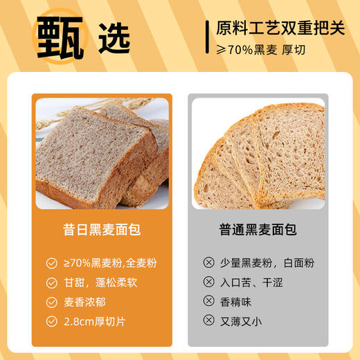 昔日印象x全麦面包整箱早餐吐司欧包营养粗粮代餐食品 商品图2
