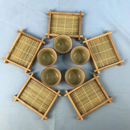 日本松坂屋梅花茶碗 5套装 原盒保留 实物见视频 商品图1