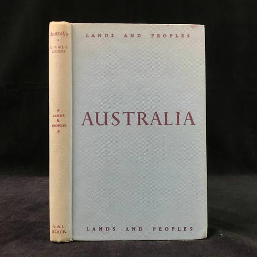 澳大利亚风物志 4幅彩色12幅黑白插图 精装32开 商品图0