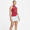 Nike 2022新款澳网 紧身不规则运动上衣背心/快干透气网球短裙 商品缩略图2