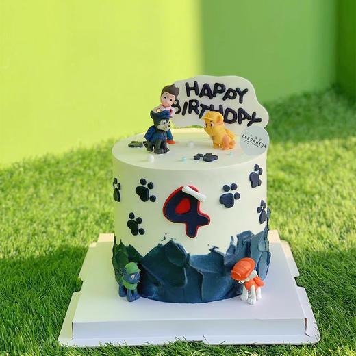 宝宝汪汪队 · 奶油蛋糕  （5层加高版 生日数字请留言备注） 商品图0