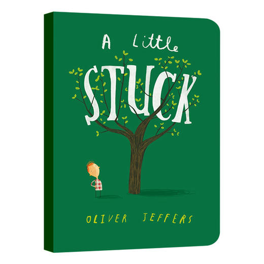 奥利弗杰弗斯 卡住了 英文原版 A Little Stuck Oliver Jeffers 英文版幼儿英语启蒙绘本 亲子互动纸板书 进口原版书籍 商品图0