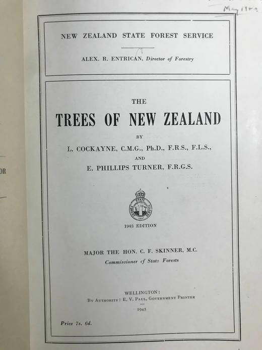 新西兰树木图鉴 126幅插图 精装32开 商品图2