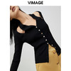 VIMAGE纬漫纪春季新款时尚个性显瘦针织衫女V1701304 商品缩略图2