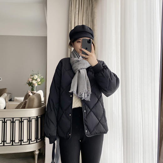 裁缝学苑AG235 新款2021轻薄羽绒服纸样女款短款外套服装裁剪打版 商品图2