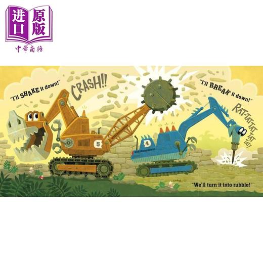 【中商原版】Diggersaurs Explore 忙碌的恐龙工程车 开发任务 英文原版 进口图书 儿童故事绘本图画书 3-5岁 Penguin企鹅出版 商品图2