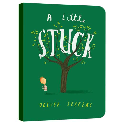 奥利弗杰弗斯 卡住了 英文原版 A Little Stuck Oliver Jeffers 英文版幼儿英语启蒙绘本 亲子互动纸板书 进口原版书籍 商品图1