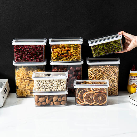 【自营】留存道密封罐食品级五谷杂粮储存罐大容量透明防潮零食干果收纳盒储物罐 商品图3