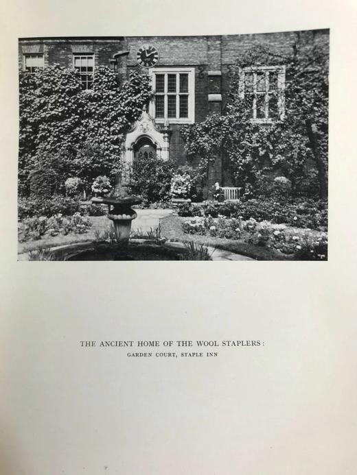 1935年 伦敦两千年 20幅插图 漆布精装32开 商品图11