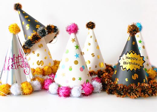 派对卡通生日帽 商品图0