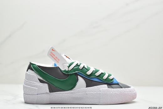 耐克SACAI x Nike Blazer Low重叠设计前卫开拓者低帮百搭板鞋DM7901男女鞋 商品图0