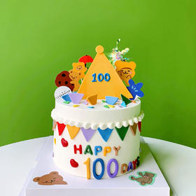 Happy day  · 奶油蛋糕 (小熊贴纸插件随机 日期数字请留言备注)