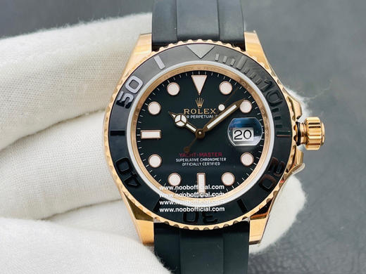 AR劳力士YM游艇YACHT-MASTER＂116655＂(游艇)系列，搭载订制版3135机芯.AR版的胶带做出了与正品一致的内含钢片的技术与质感.能与正品通用互换 商品图10