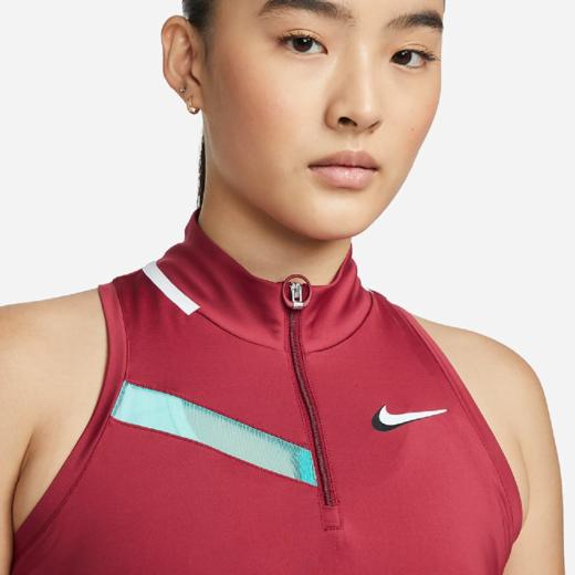 Nike 2022新款澳网 紧身不规则运动上衣背心/快干透气网球短裙 商品图1