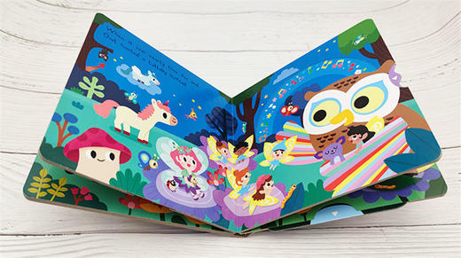 我的魔法猫头鹰 英文原版 My Magical Owl 幼儿英语启蒙认知 童话寓言机关抽拉滑动活动书 英文版进口原版书籍 商品图2