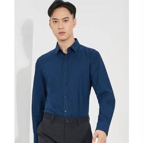 南4雅戈尔休闲素色保暖衬衫