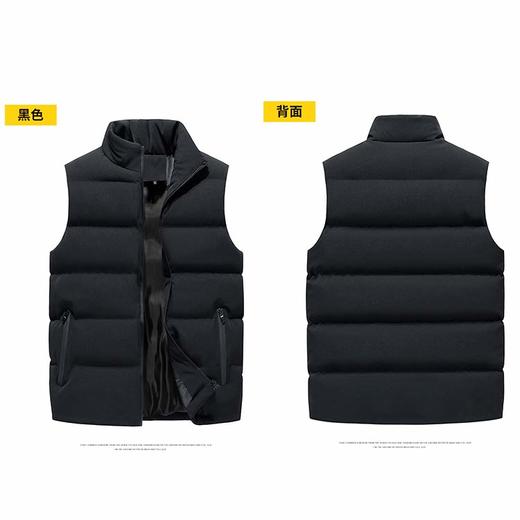 男士冬季羽绒棉背心 商品图2