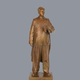 宇达青铜摆件 孙绍群作品《极目楚天1953》艺术装饰摆件  高59cm