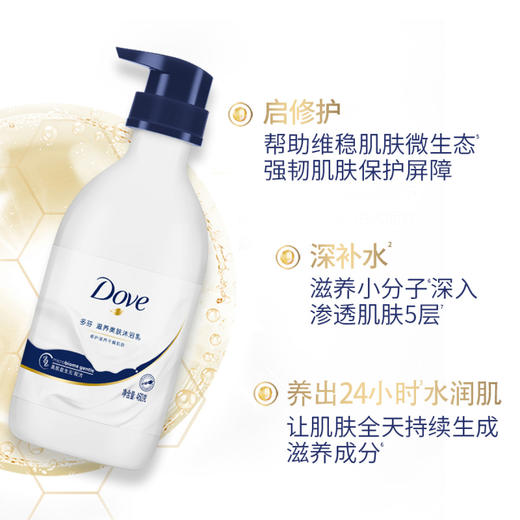 多芬营养美肤沐浴露460ml 商品图0