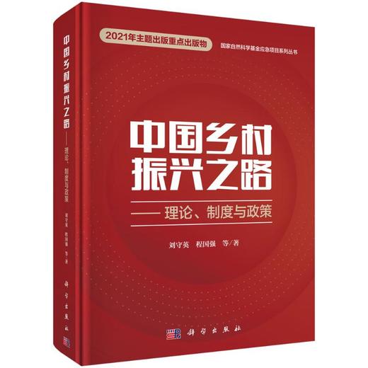 中国乡村振兴之路——理论、制度与政策 商品图0