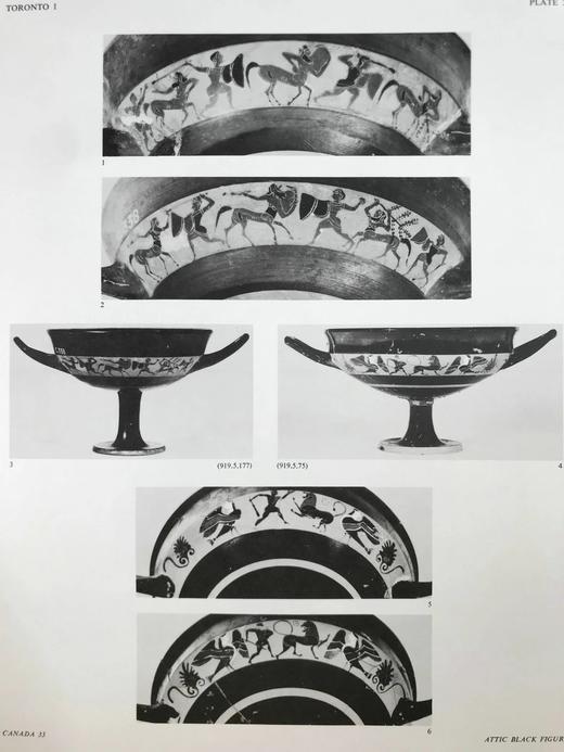 皇家安大略博物馆古希腊花瓶图鉴 42页插图 平装散页大16开带书匣 商品图14