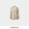 JUDYHUA 皱褶肌理西装 商品缩略图3