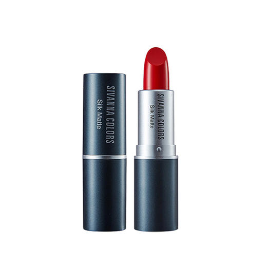 【泰国】sivanna思薇娜哑光雾面滋润口红 黑管平价子弹头 口红持久不脱色不沾杯 商品图4