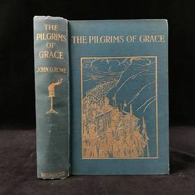 1914年 格雷斯朝圣史 15幅插图 漆布精装32开