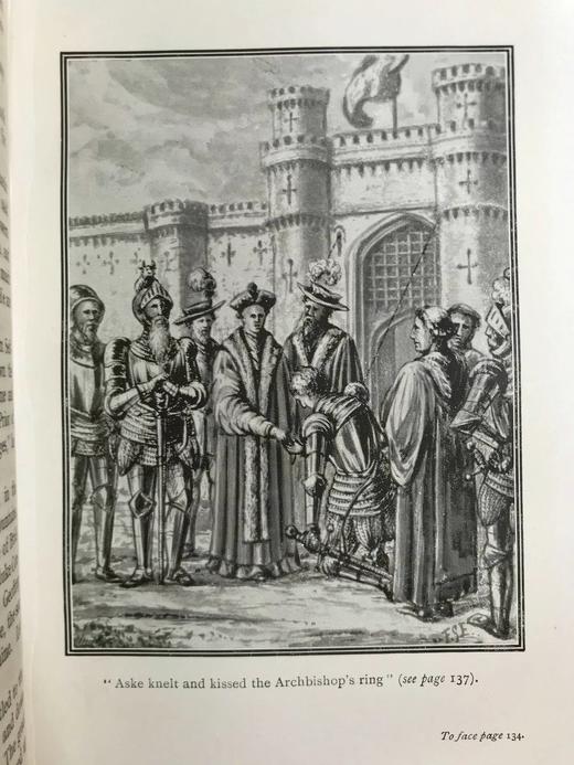 1914年 格雷斯朝圣史 15幅插图 漆布精装32开 商品图6