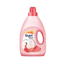 金纺衣物护理剂柔顺剂除静电 浪漫玫瑰 2L+300ML