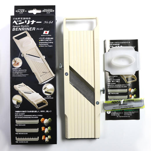 日本进口benriner手动切菜器1mm片切丝器削擦丝器刨丝器神器家用 商品图3