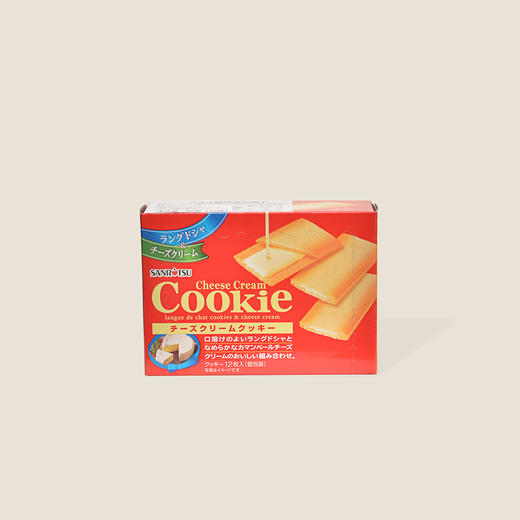 三立奶酪味夹心饼干 90g 商品图0